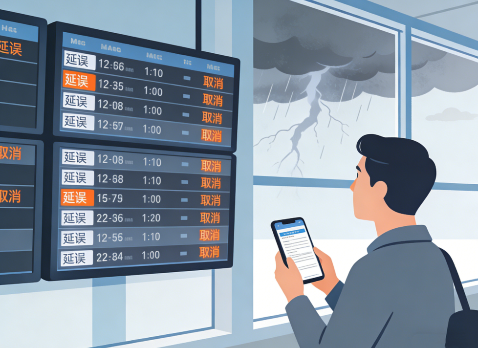 打風天航班Delay，旅遊保險一定賠？拆解3大「唔保」陷阱